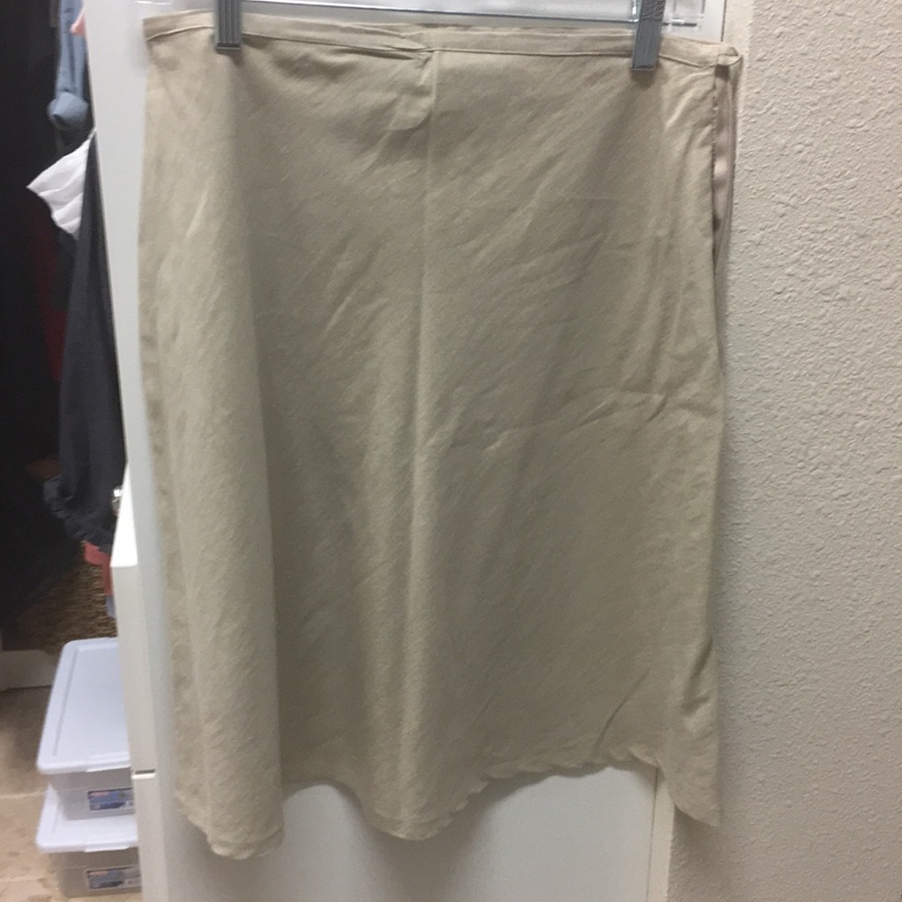Sand colored skirt
